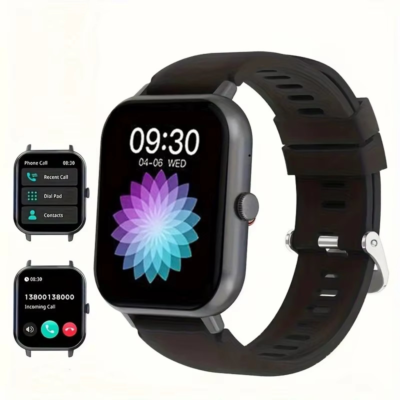 Smart Watch with Bluetooth Calling, Multi-Sport Modes, for iPhone & Android