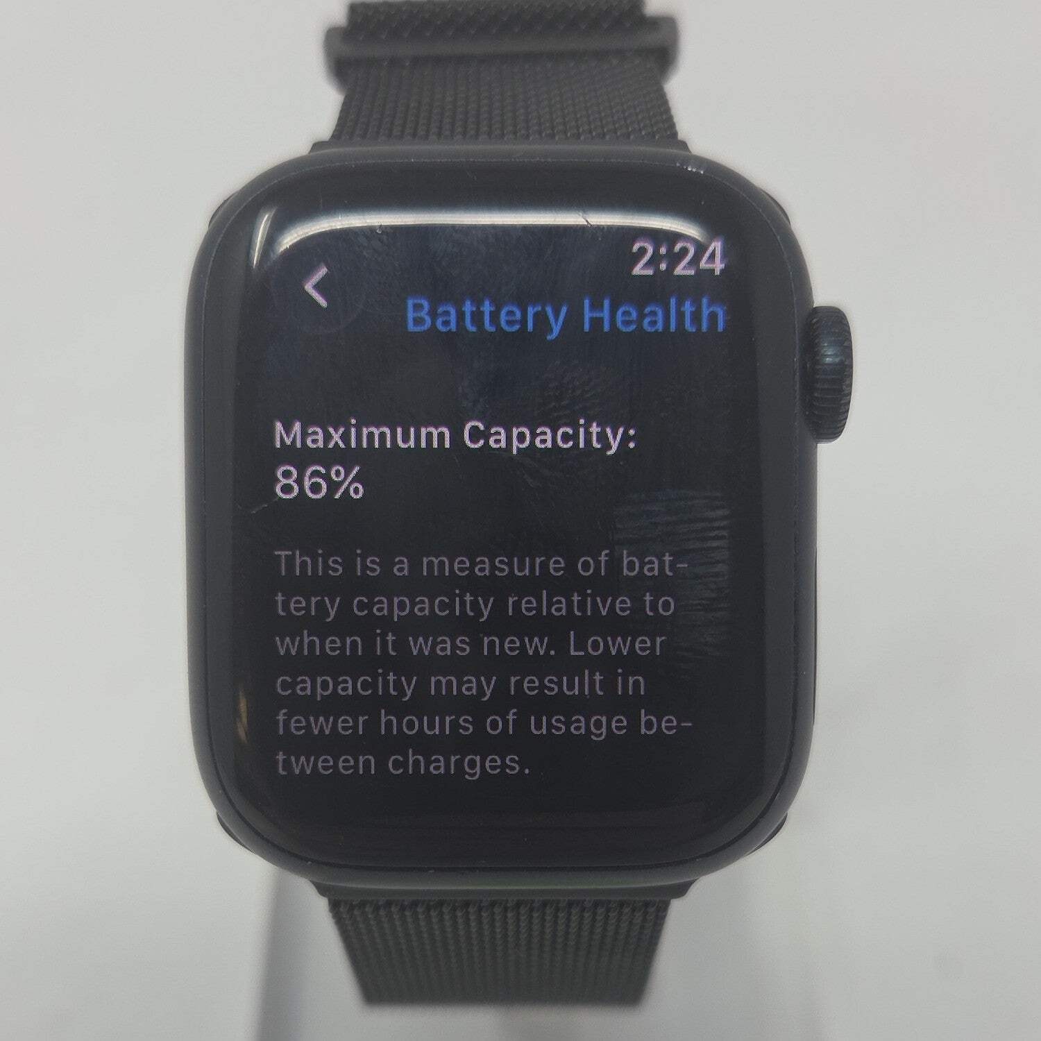 Unlocked Apple Watch Series 7 41MM Black Aluminum Aftermarket Band MKH73LL/A