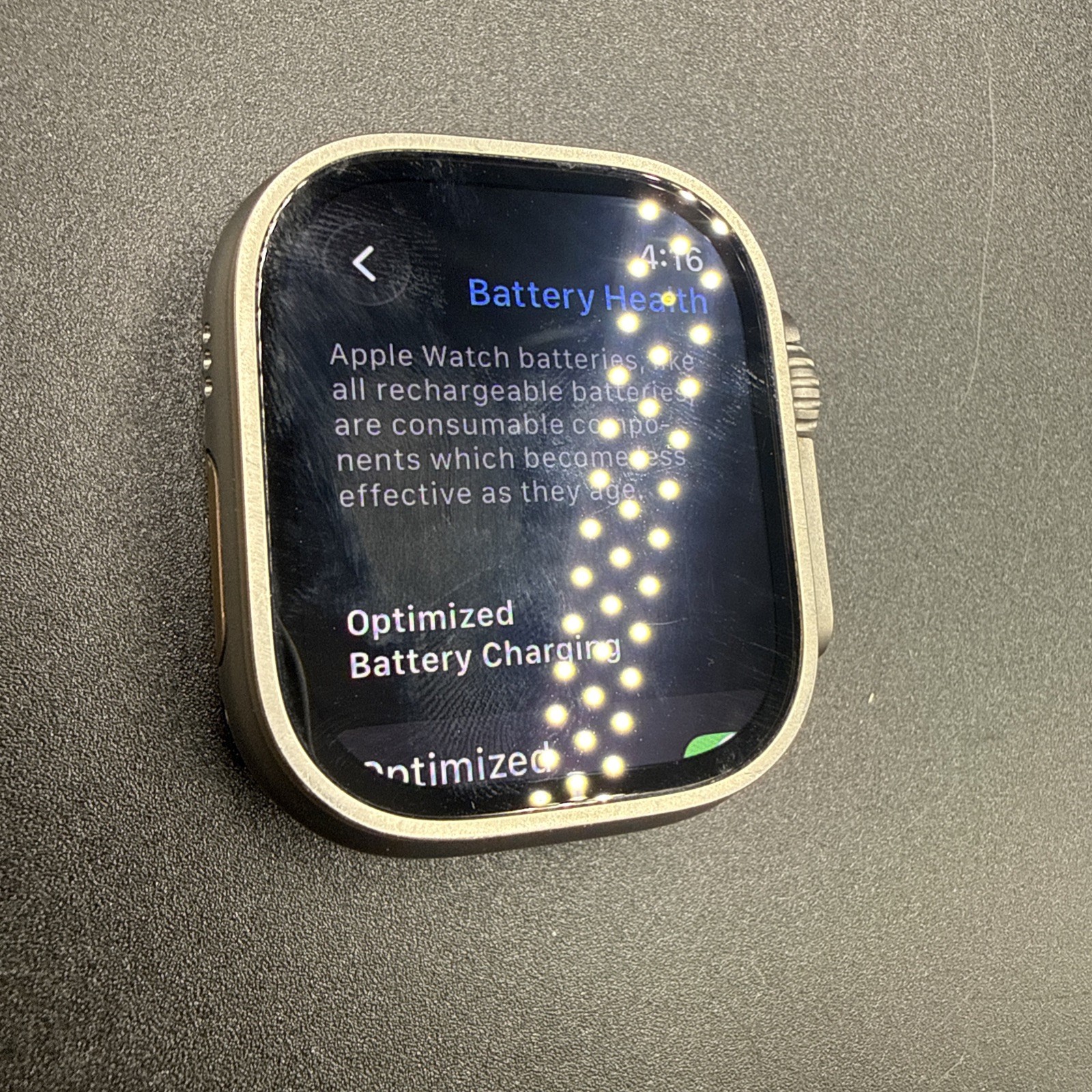Apple Watch Ultra 1st Gen 49mm Titanium Case GPS+ Cellular -NNH83LW/A -Pre-owned