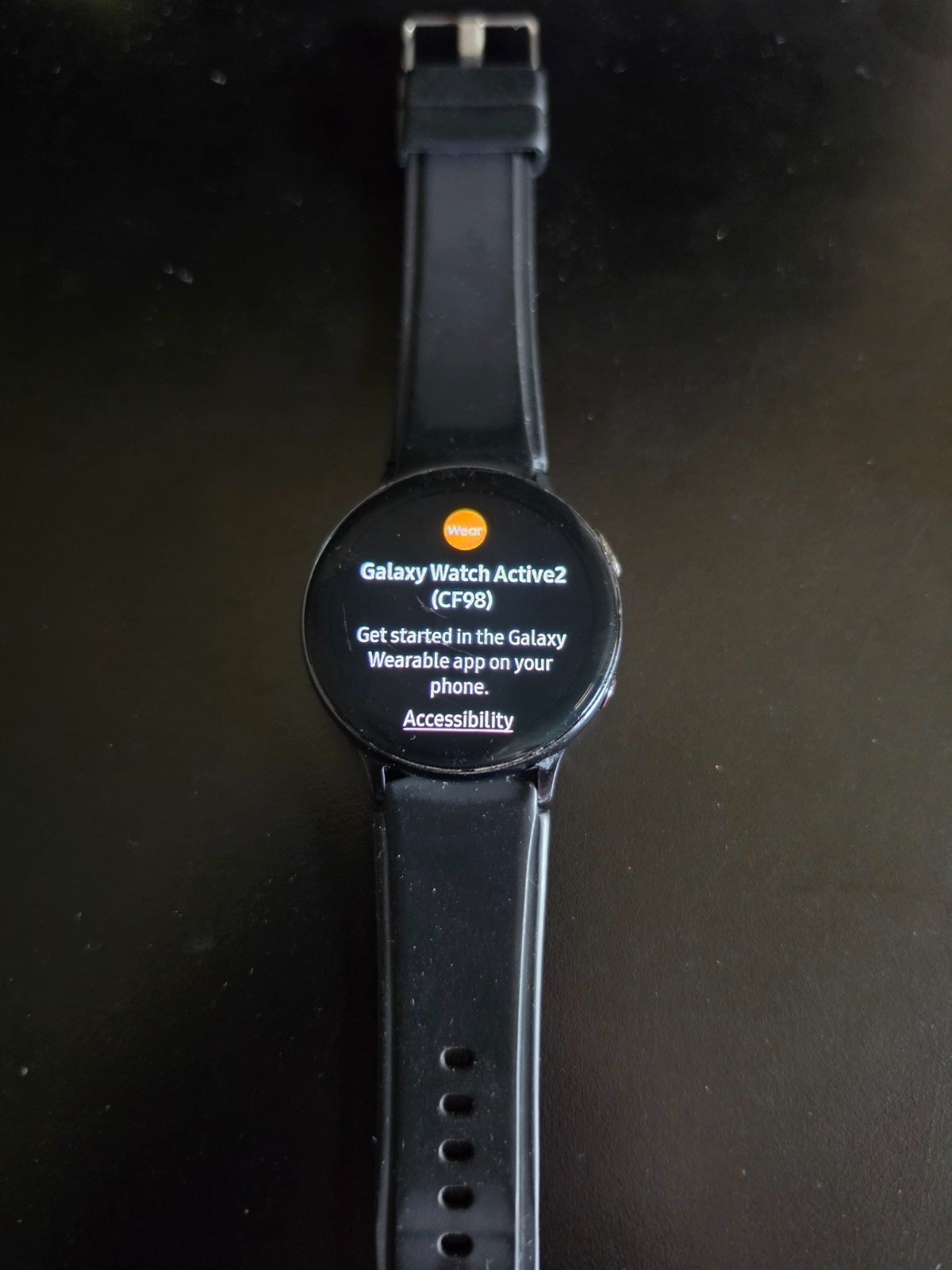 Samsung Galaxy Watch Active 2 44mm Black Stainless Steel LTE SM-R825U