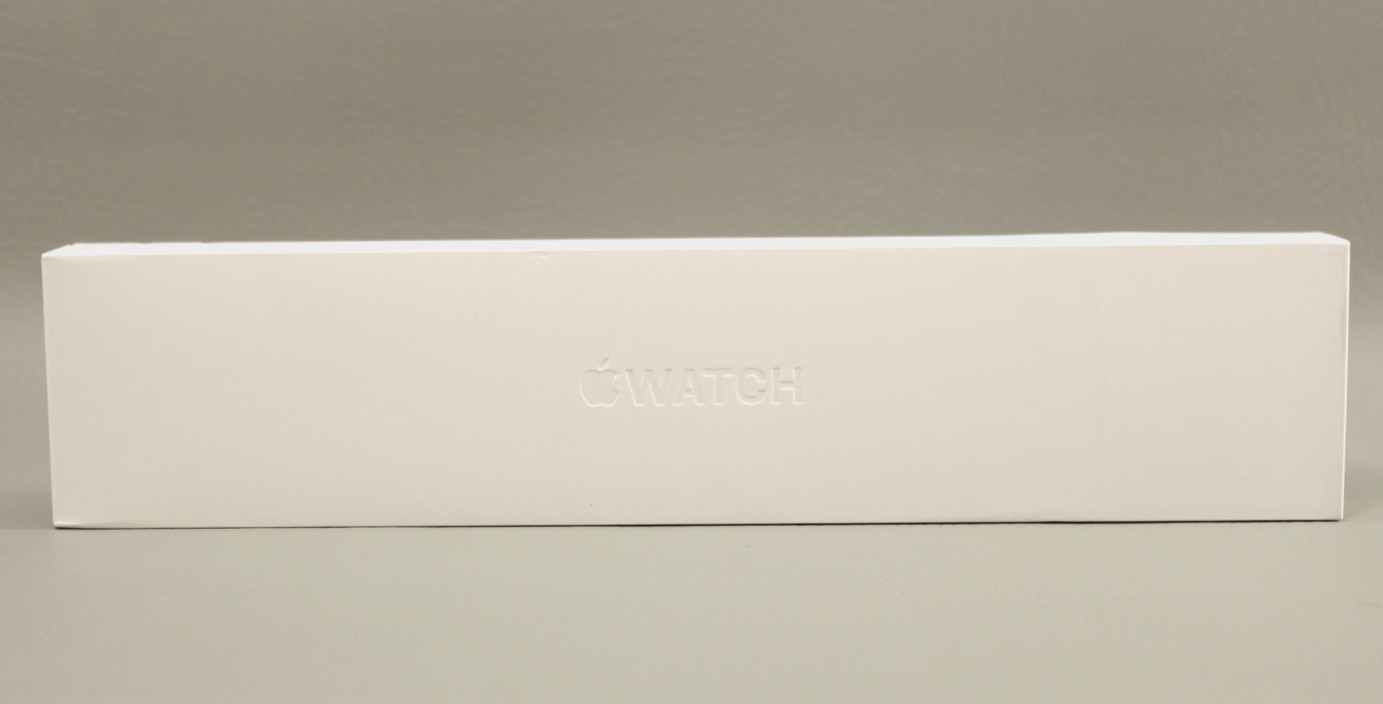 Apple Watch 38 MM Case White Box Sport Band Black w/ Papers Box 1 Strap NO WATCH
