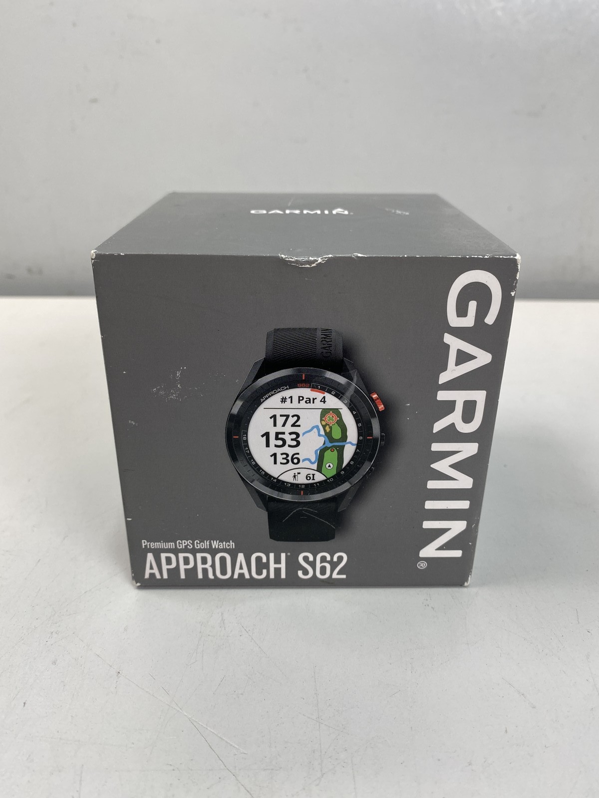 Garmin Approach S62 Premium Golf GPS 47mm Smartwatch 010-02200-00 – Black