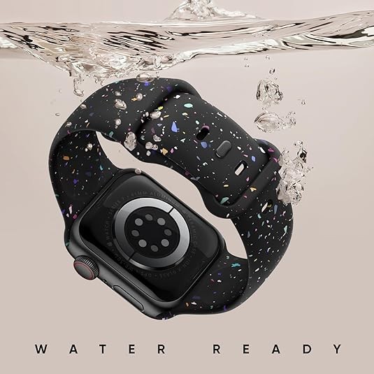 Apple Watch Series 7 38mm 40mm 41mm Compatible Strap Made from Recycled Plastic