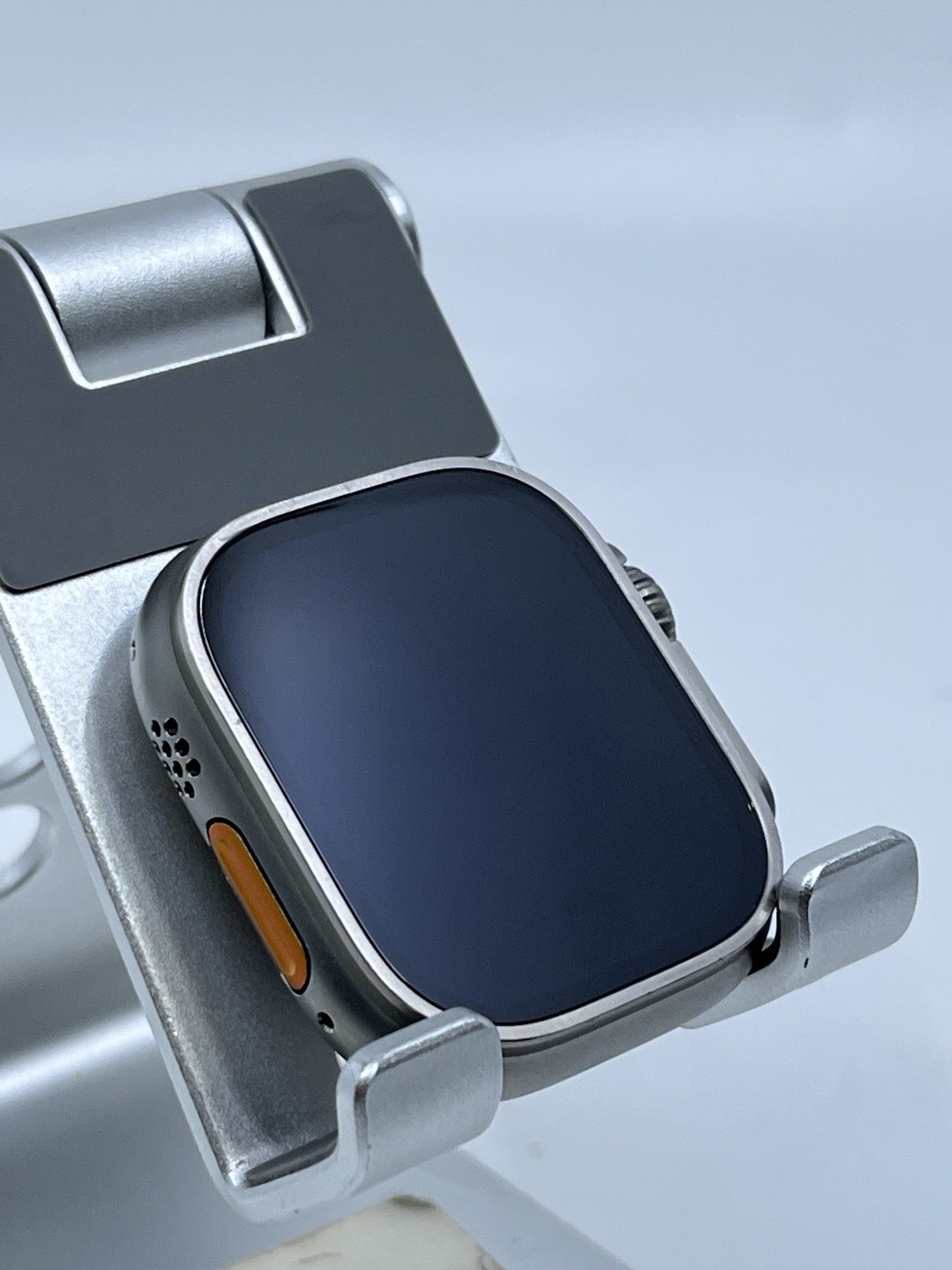 Unlocked Apple Watch Ultra 1st Gen 49MM Natural Titanium NNH83LW/A – Face Only