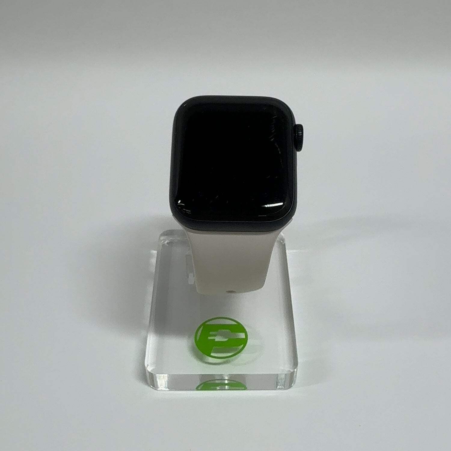 GPS Only Apple Watch SE 2nd Gen 40MM Midnight Aluminum White Sport Band