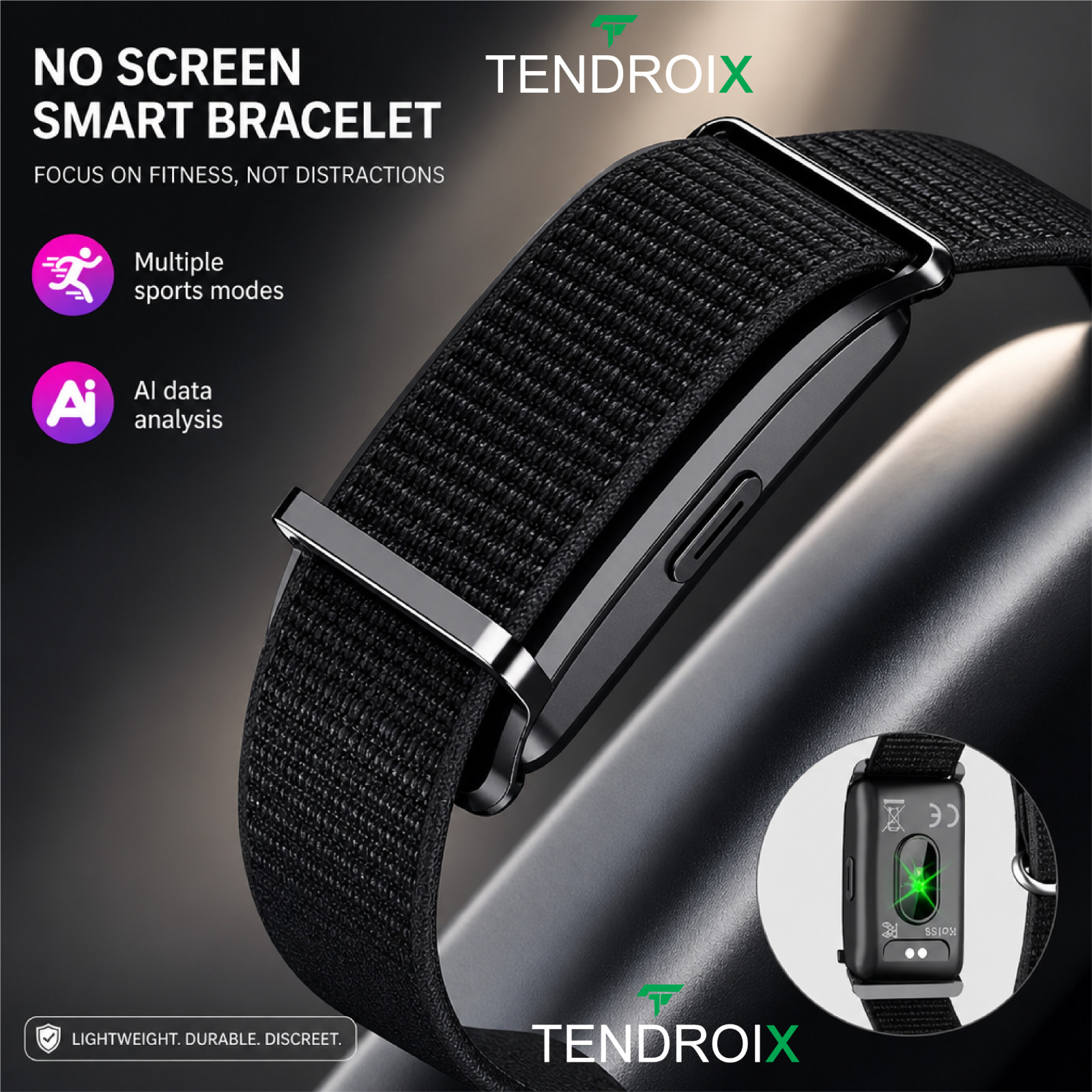 Smart Bracelet for Men Women, AI Health Activity Fitness Trackers