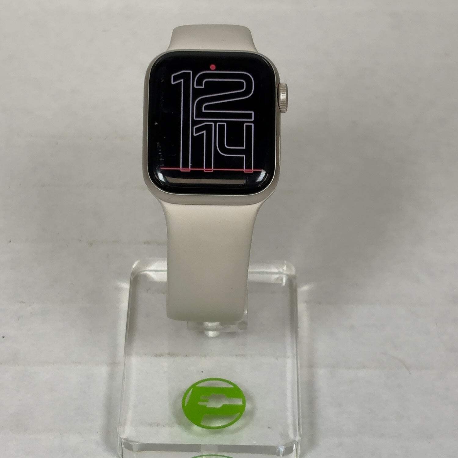 GPS Only Apple Watch SE 3 40MM Starlight Aluminum White Sport Band MEH54LW/A