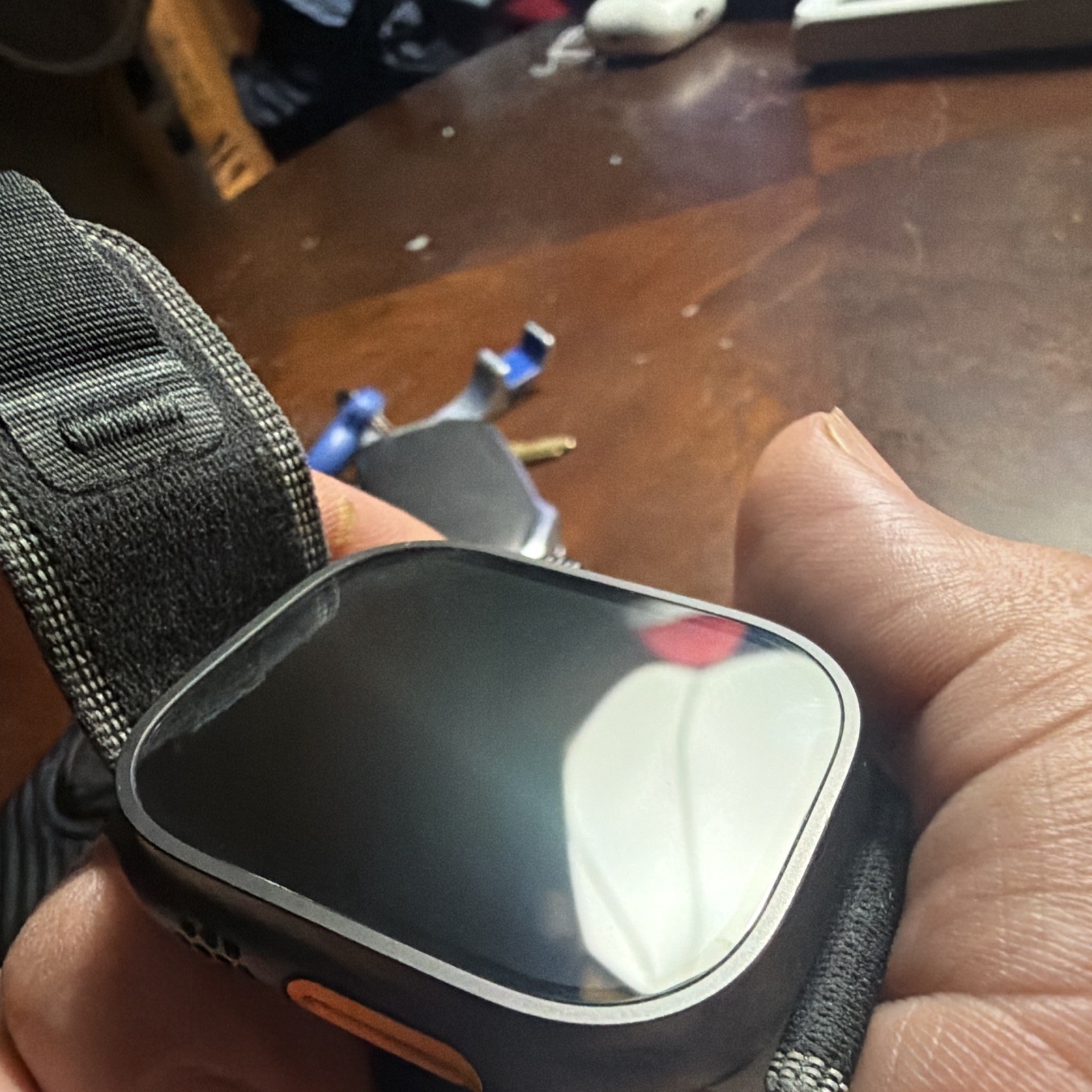 Apple Watch Ultra 3 49mm Black Aluminum Case GPS 32GB w/ Black Nylon Band