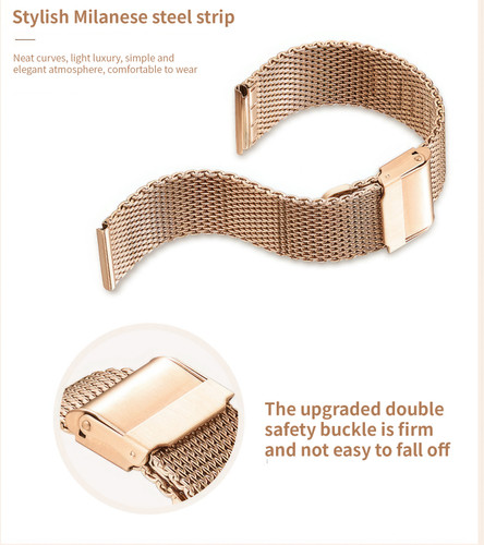 Smart Watch Stainless Steel Luxury Watch Bluetooth Call IP67 Fashion Bracelet