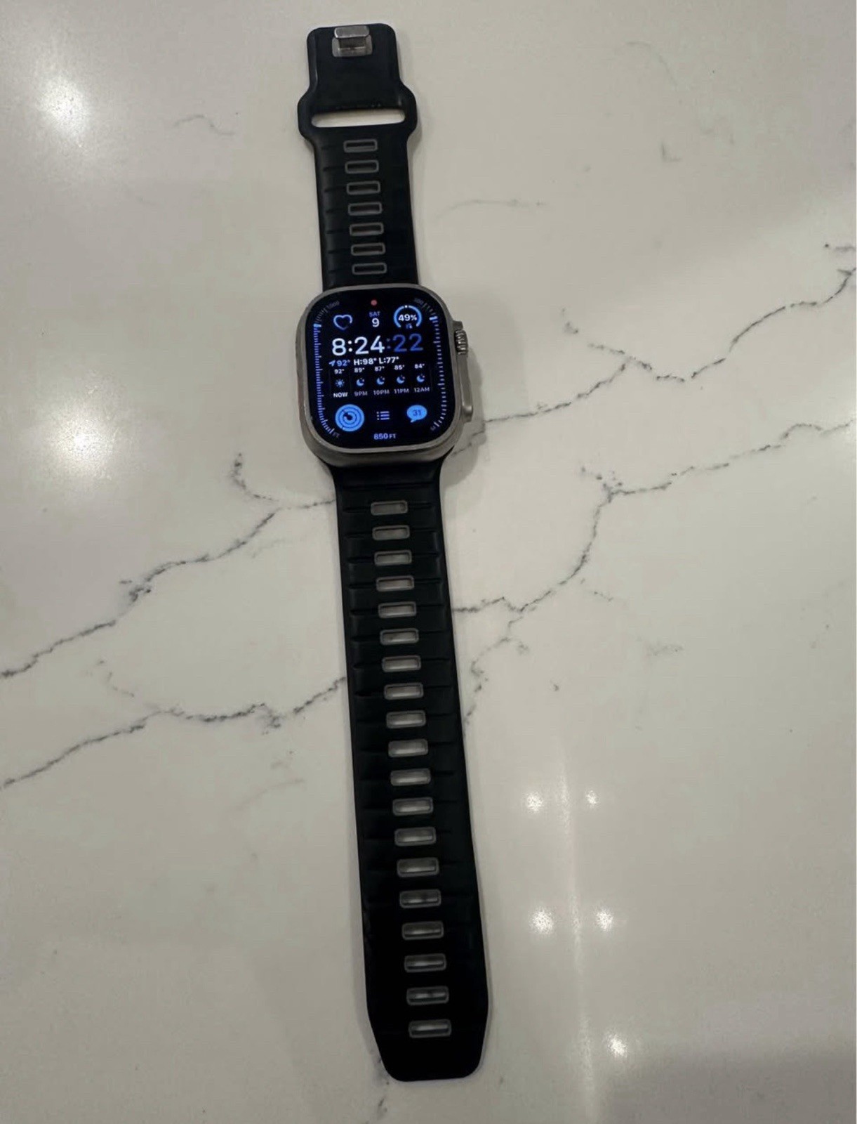 Apple Watch Ultra 2 • 64.0GB • Titanium BlueAlpine Loop Medium