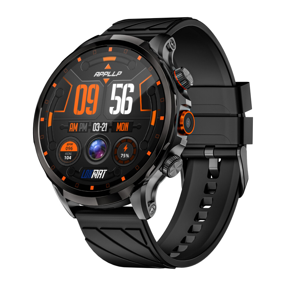 4G WIFI Smart Watch GPS Large Screen Sports Fitness Tracker Camera Phone Watches