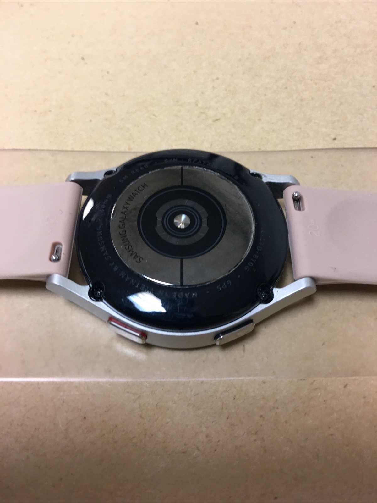 Samsung Galaxy Watch4 SM-R860 40mm Aluminum Case with Sport Band – Silver…