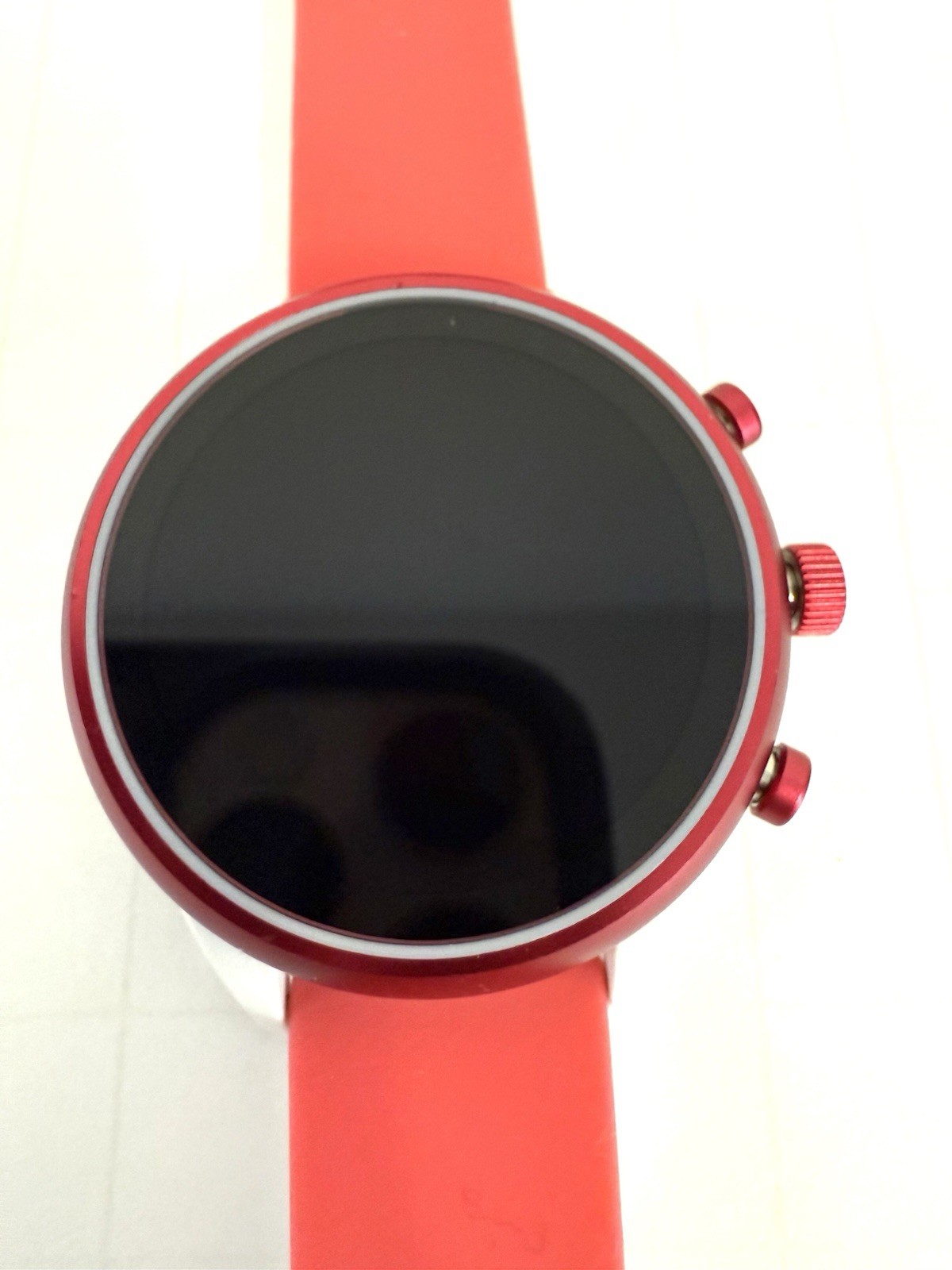 Fossil FTW6027 Gen 4 Sport Smartwatch Melon Silicone Band
