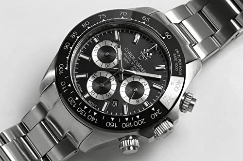 HYAKUICHI 101 No.11 Diver’s Chronograph Men’s Watch Water Resistant to 20 ATM