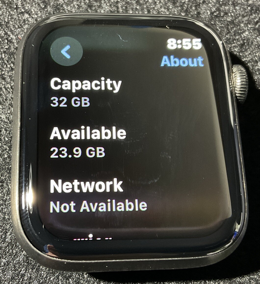 ~SHIPS FAST!~ Apple Watch Series 6 Titanium Case 44mm (GPS + Cellular) M0GH3LL/A