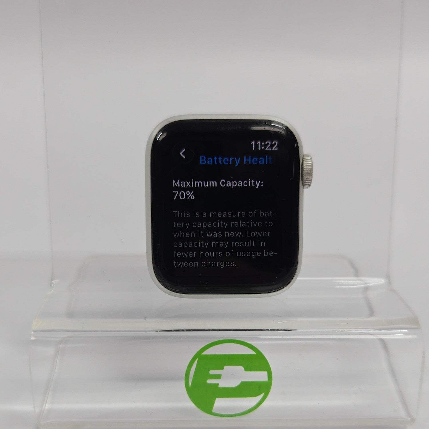 Unlocked Apple Watch Series 6 40MM Black Aluminum A2293 Face Only