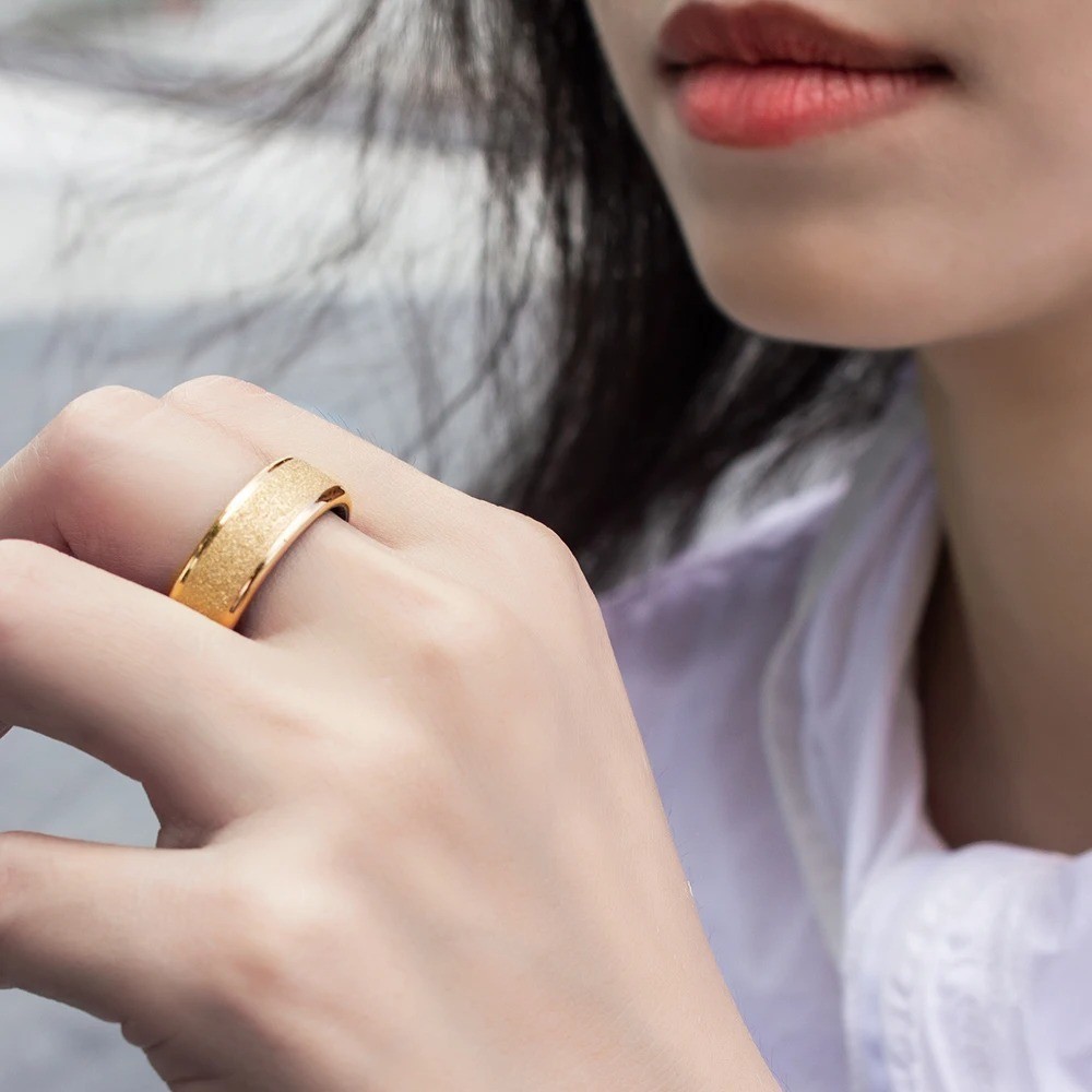 COLMI R10 Smart Ring with Charging Case for Men Women, Health and Sleep Monitor,