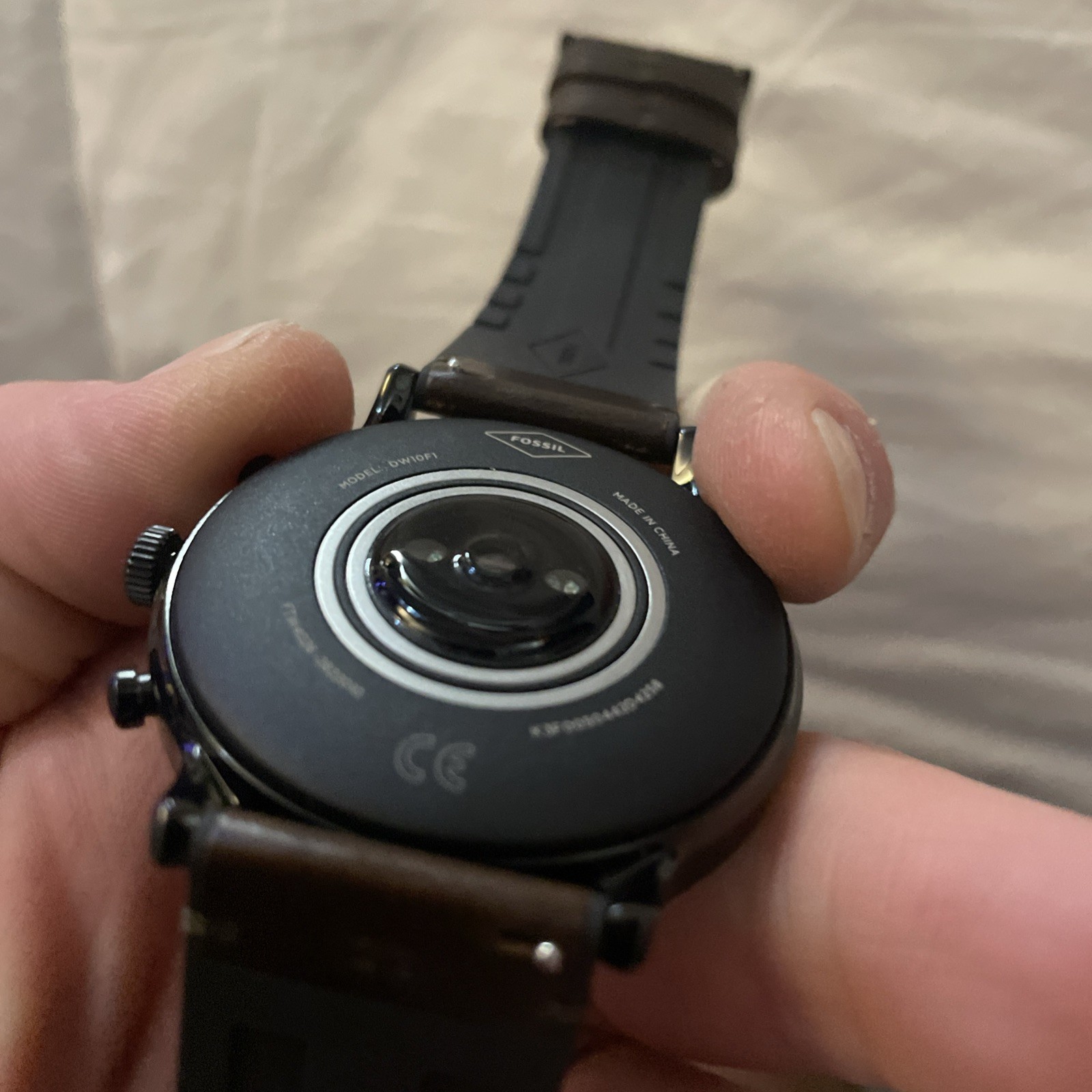 Fossil Smartwatch Carlyle HR 4258 Gen 5 Black/Brown – Open Box