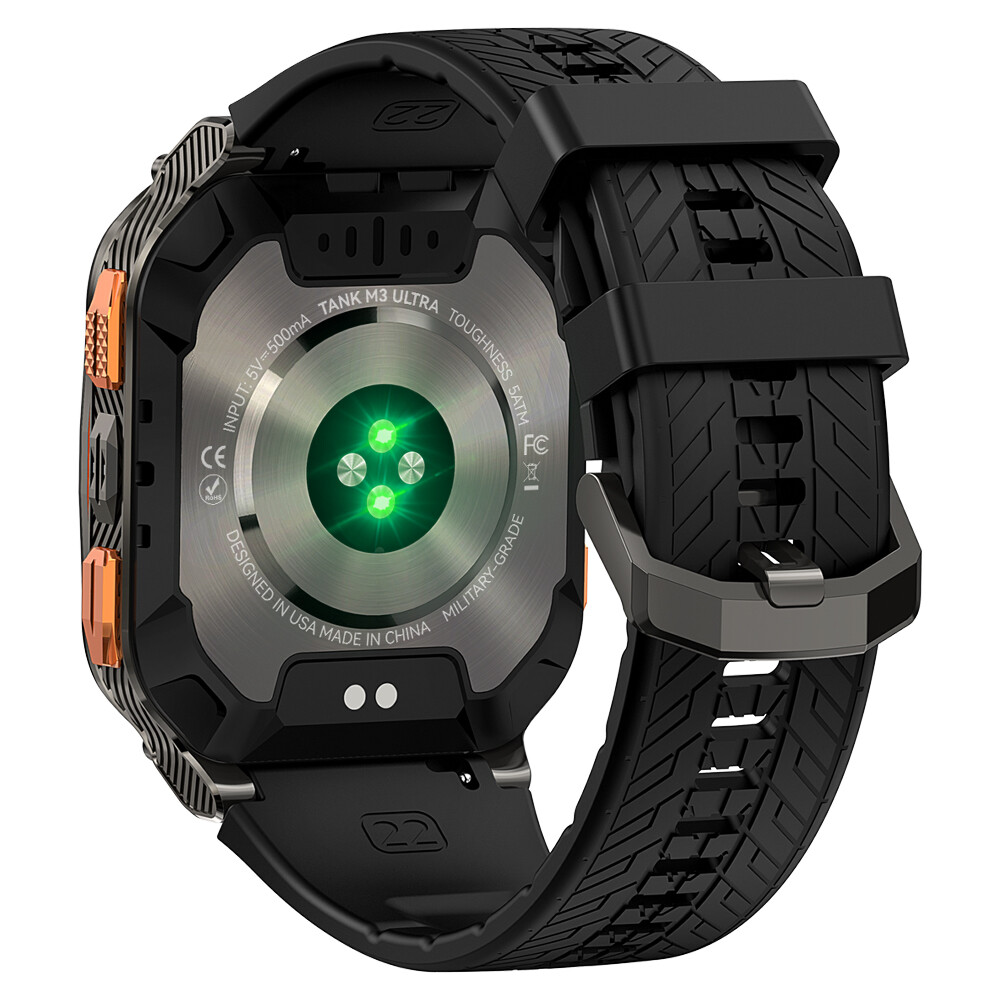 2024 KOSPET GPS Smart Watch Men Smart Watch 480mAh 50M Waterproof+Magnetic Strap