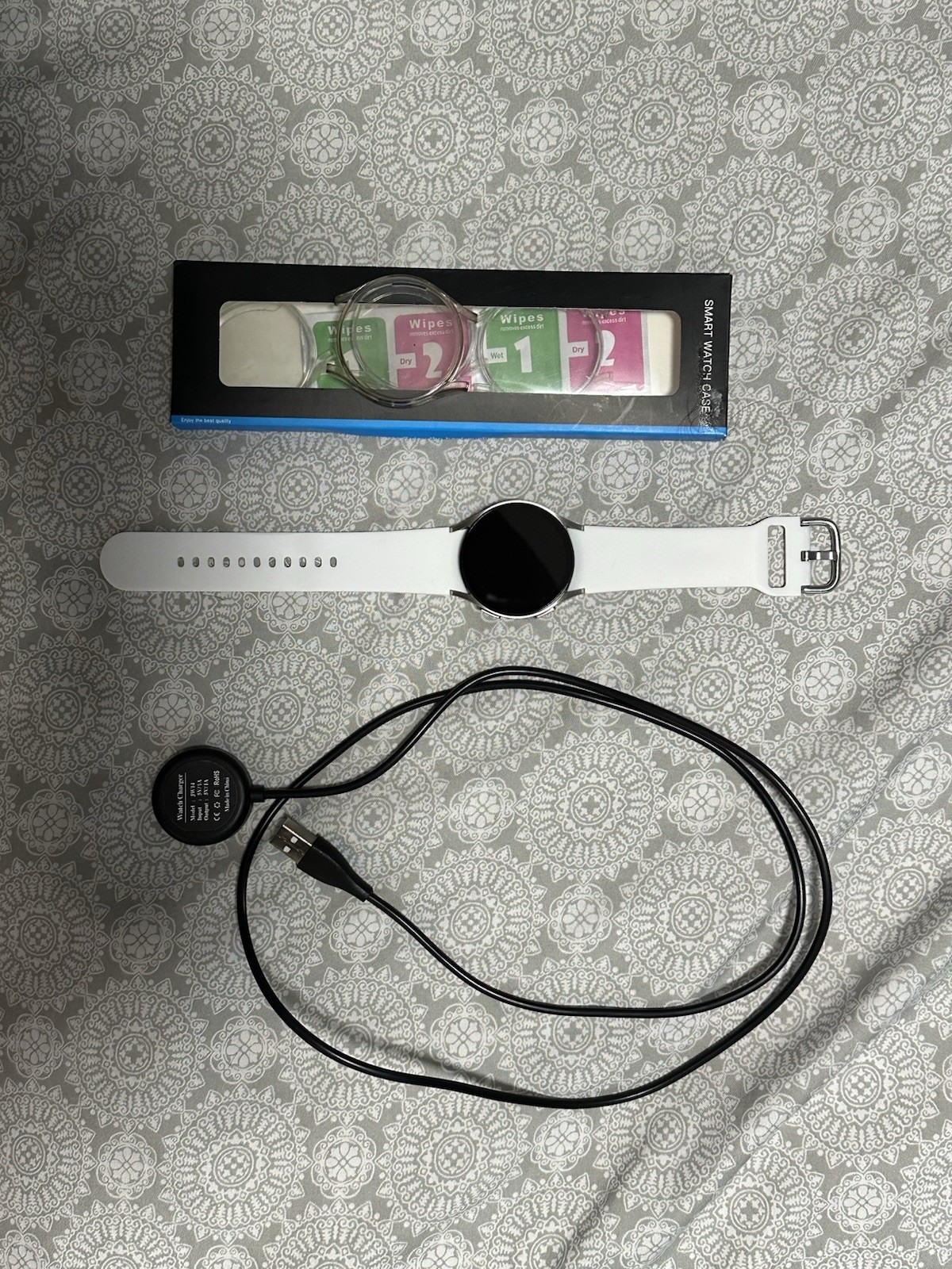 Samsung Smart Watch Galaxy Watch 6 Silver and White