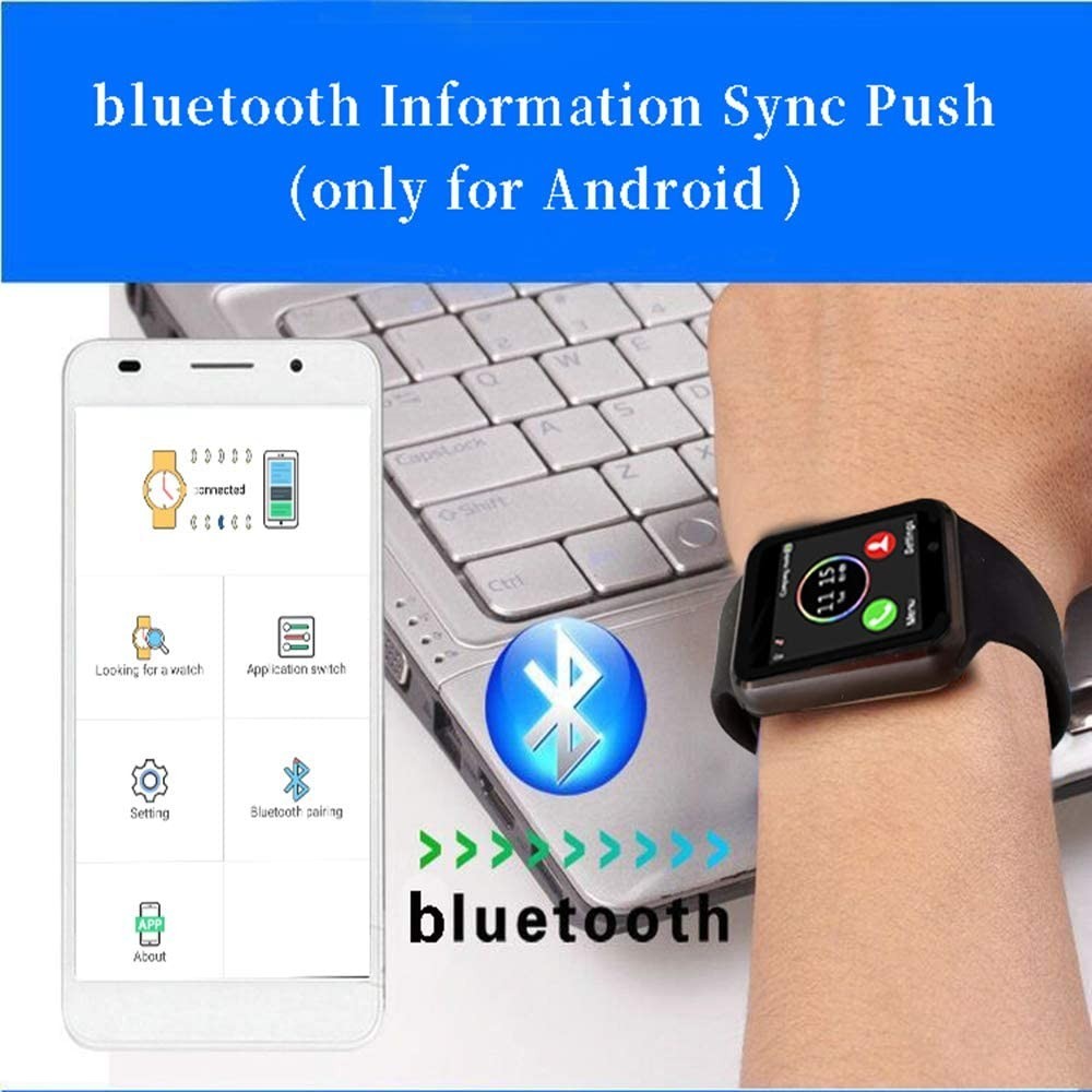 Bluetooth Smart watch Touchscreen make call and text