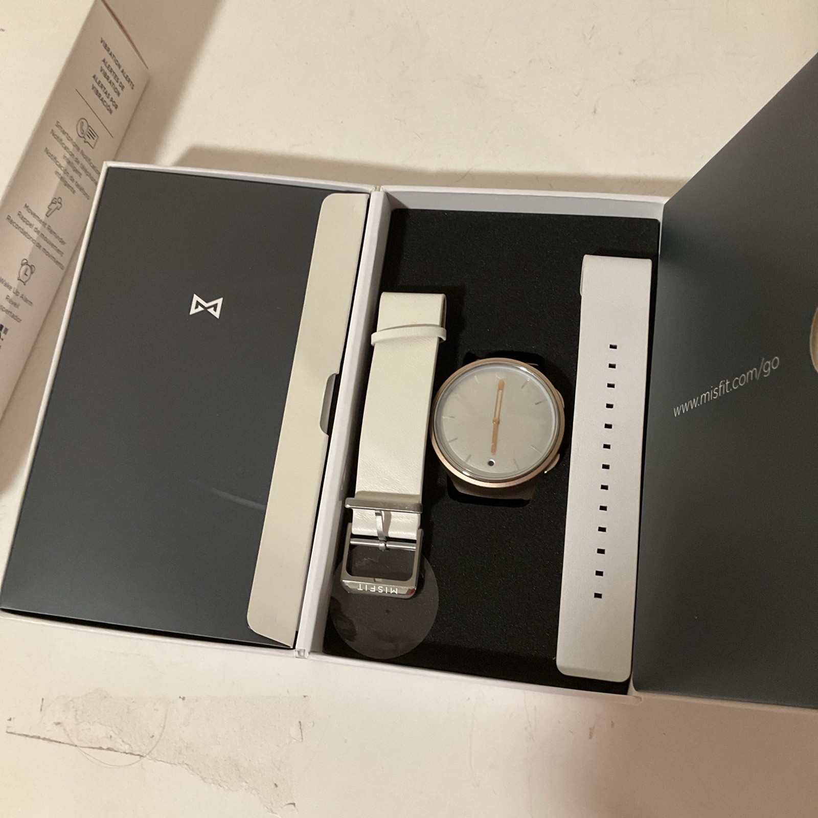 Misfit Phase Hybrid Smart Watch Rose Gold
