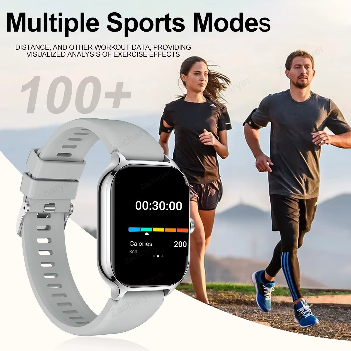Smart Watch Multi Men Women Waterproof Heart Rate Monitor for iPhone Android USA