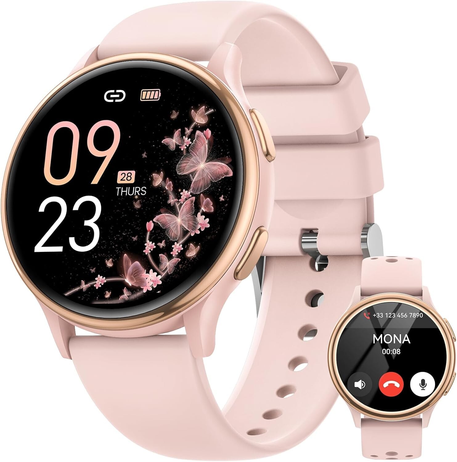 Smart Watches for Women Calls/Female Health/Fitness Tracker Activity Trackers