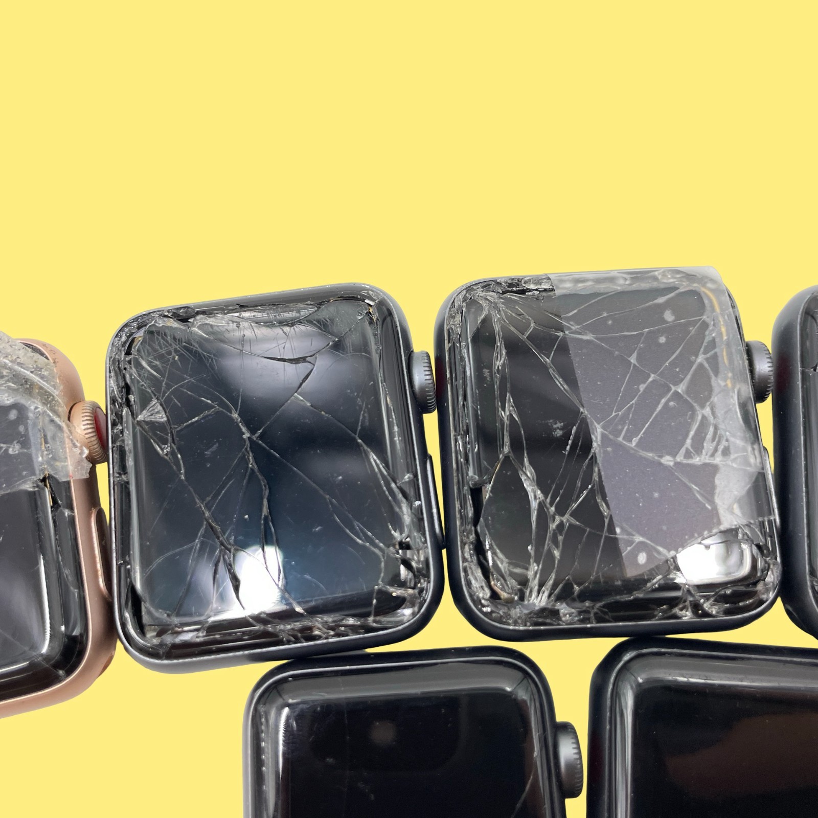 FOR PARTS x9Apple Watch Series3 A1861 A1860 A1859 A1858 38mm 42mm #1133 z65b32