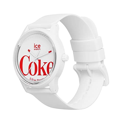 COCA-COLA ICE-WATCH Iconic White Medium 018513 Men’s Unisex Ice solar powered