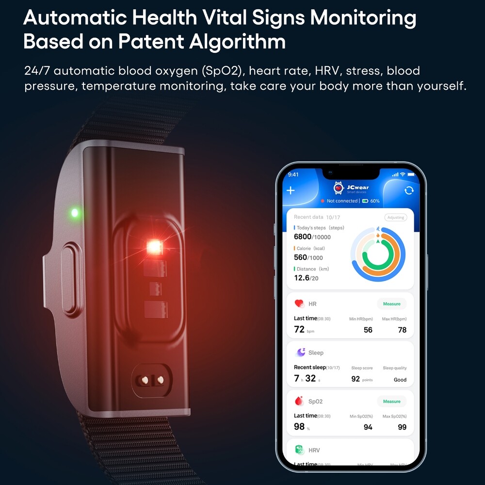 Smart Bracelet Heart Rate Blood Pressure Monitor Pedometer 2208A Sport Fitness