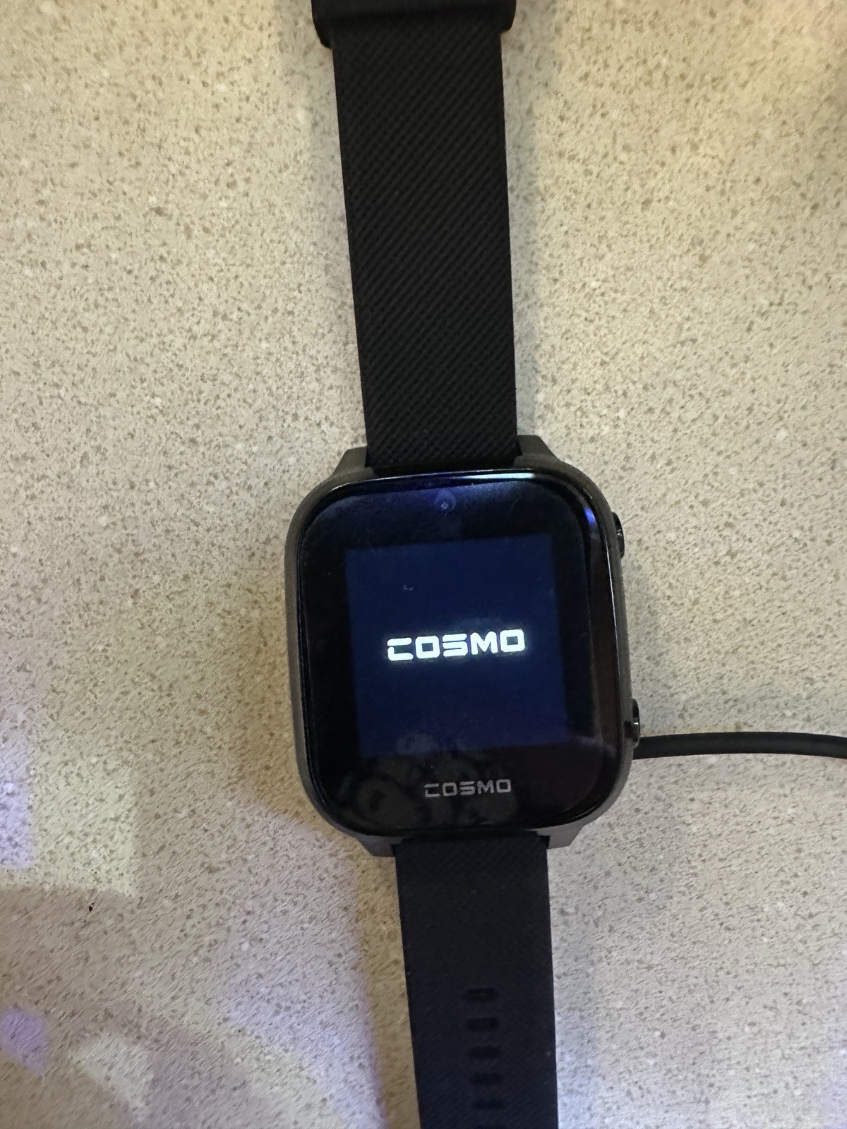 Cosmo JrTrack Smartwatch for Kids GPS Tracker, Black