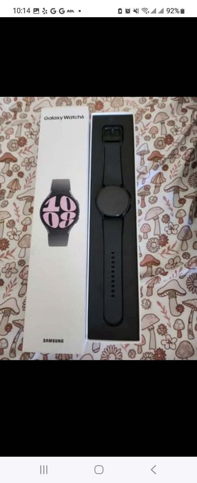 NEW Samsung Galaxy Watch 6 40mm (SM-R935U) – LTE/Cellular – Graphite
