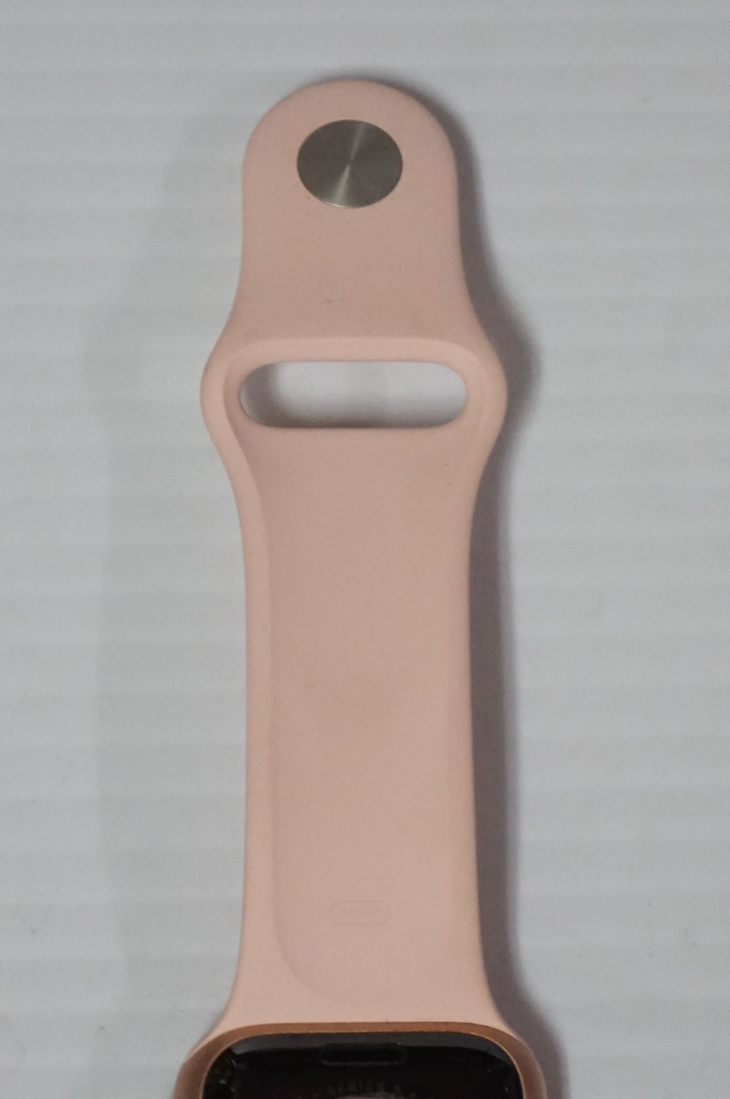 Apple Watch Series 5 (LTE+GPS) Gold Aluminum Case w/ Pink Sand Sport Band – 40mm