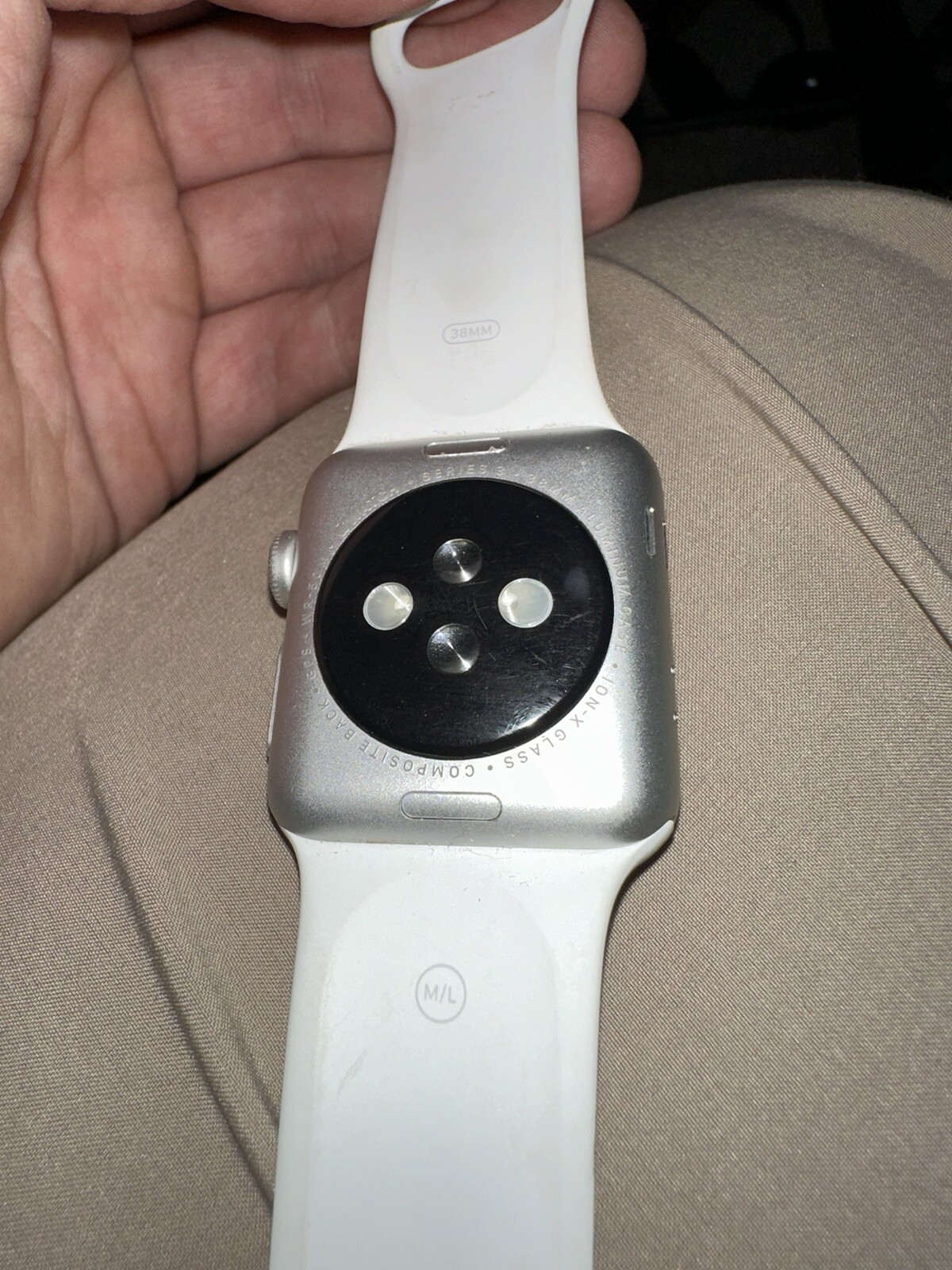 Apple Watch Series 3 (GPS) 38 MM For parts only As Is