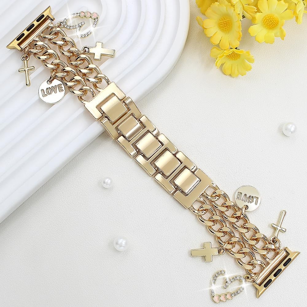 Metal Band for Apple Watch Series 11 10 9 8 7 6 5 4 SE 38 40 41mm Stylish