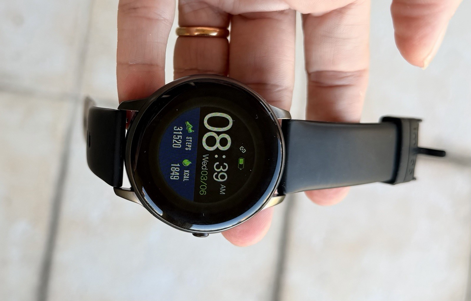COLMI Smart Watch – Black – Works Great – Never Used