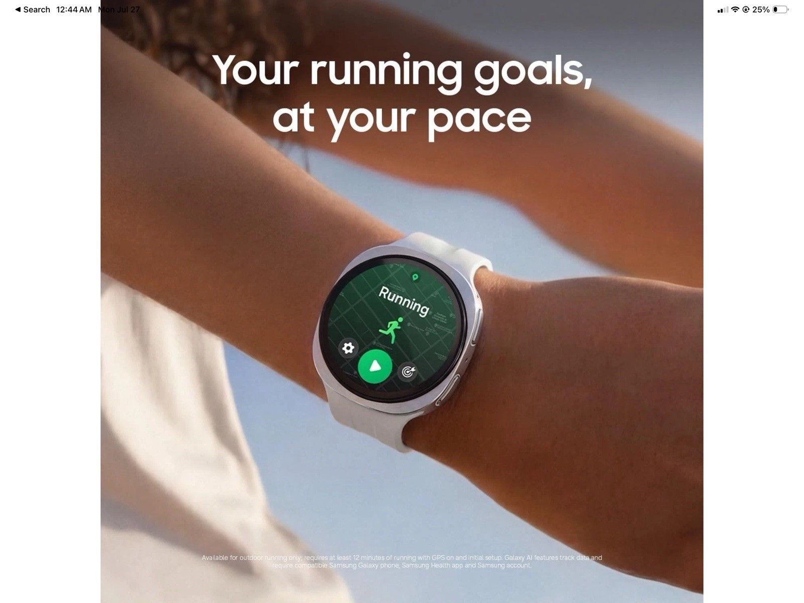 Samsung Galaxy Watch9, Cream, 40mm Bluetooth Smartwatch AI Assistant, BRANDNEW