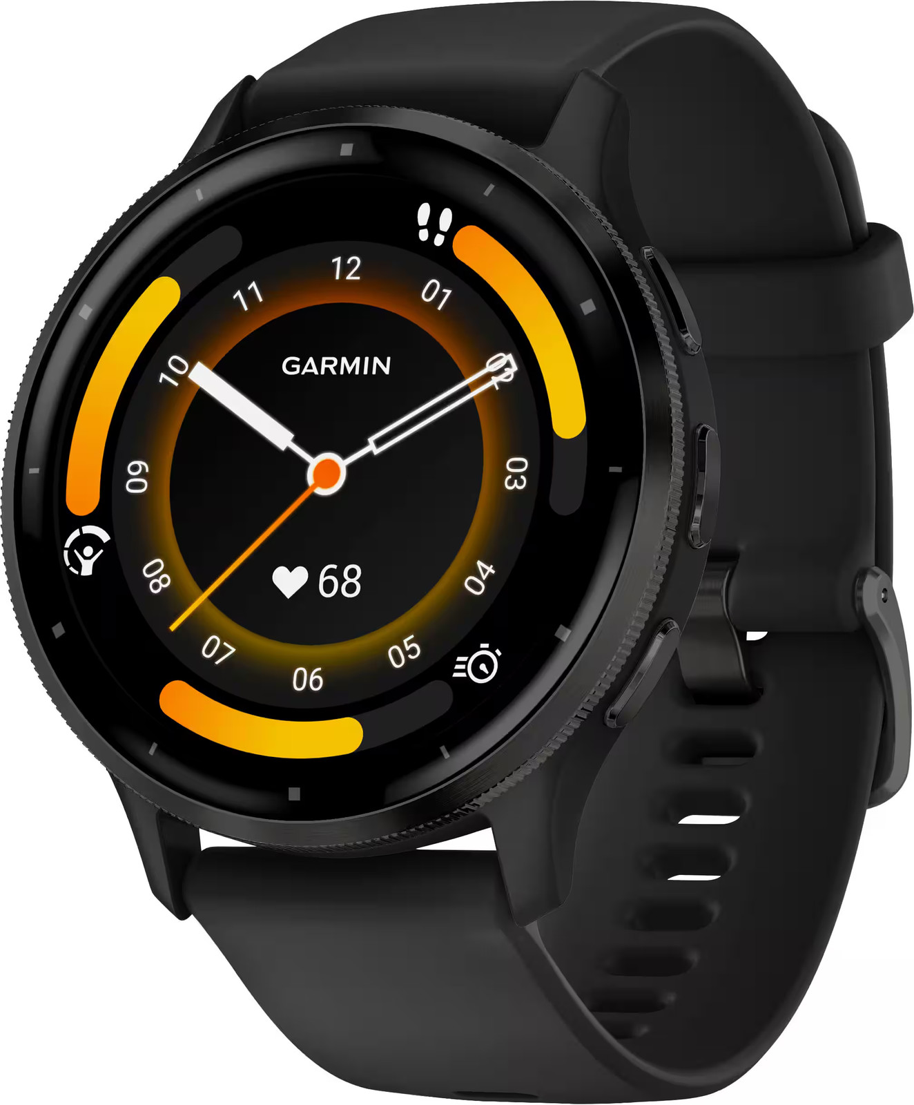 Garmin – Venu 3 GPS Smartwatch 45 mm Fiber-reinforced polymer – Stainless Ste…