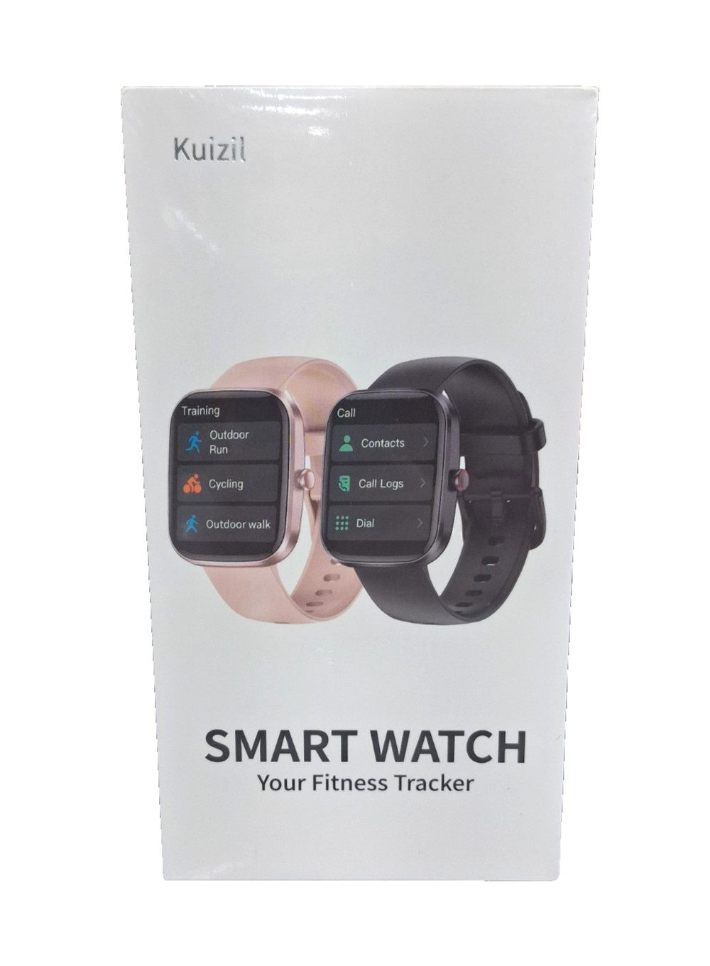 Kuizil T70 Smartwatch, 1.91″ Full Touch Screen, Android/iOS, Waterproof, Black