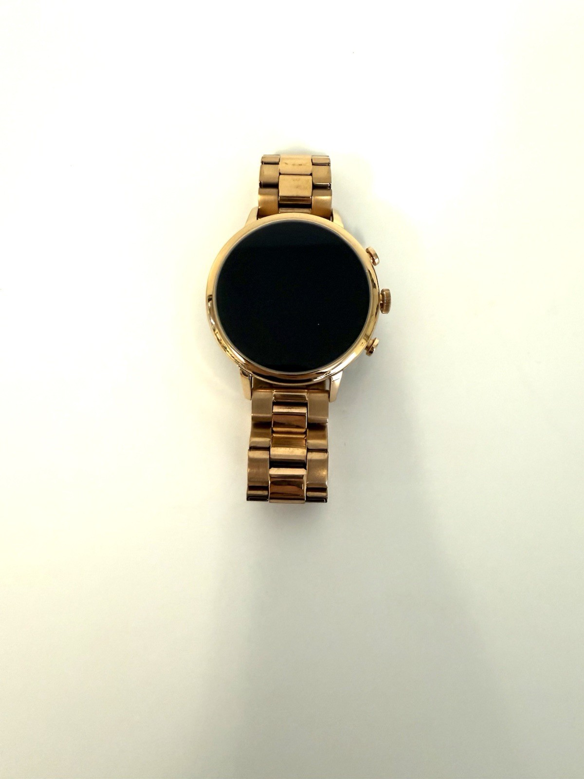 Fossil Q Venture Gen 4 Rose Gold Tone Stainless Smart Watch FTW6018