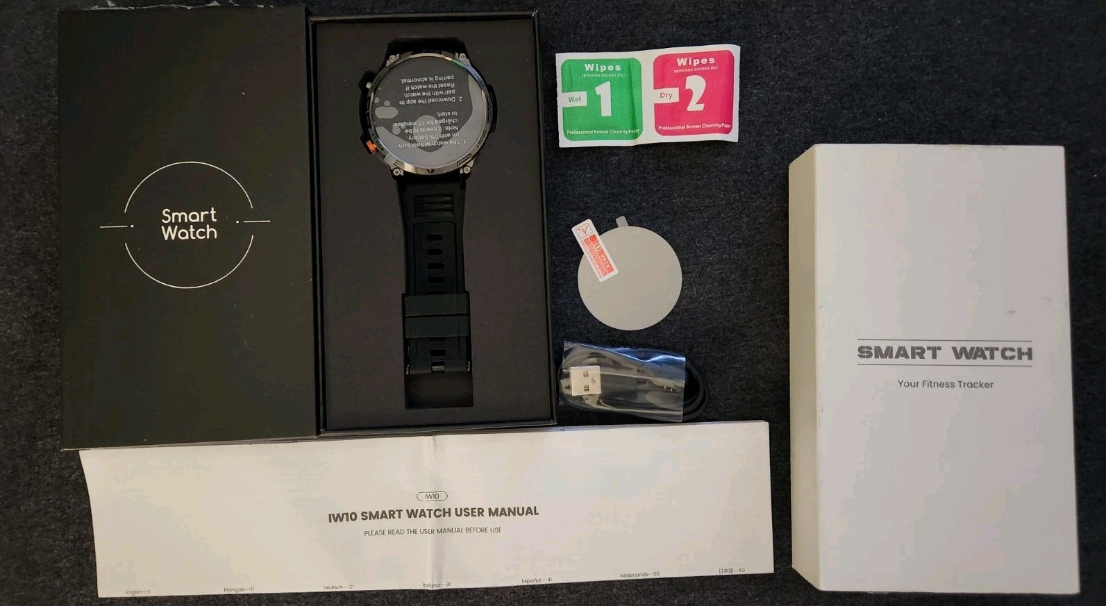 Smart Watch IW10 Digital Fitness Tracker Military New In Box Free Shipping
