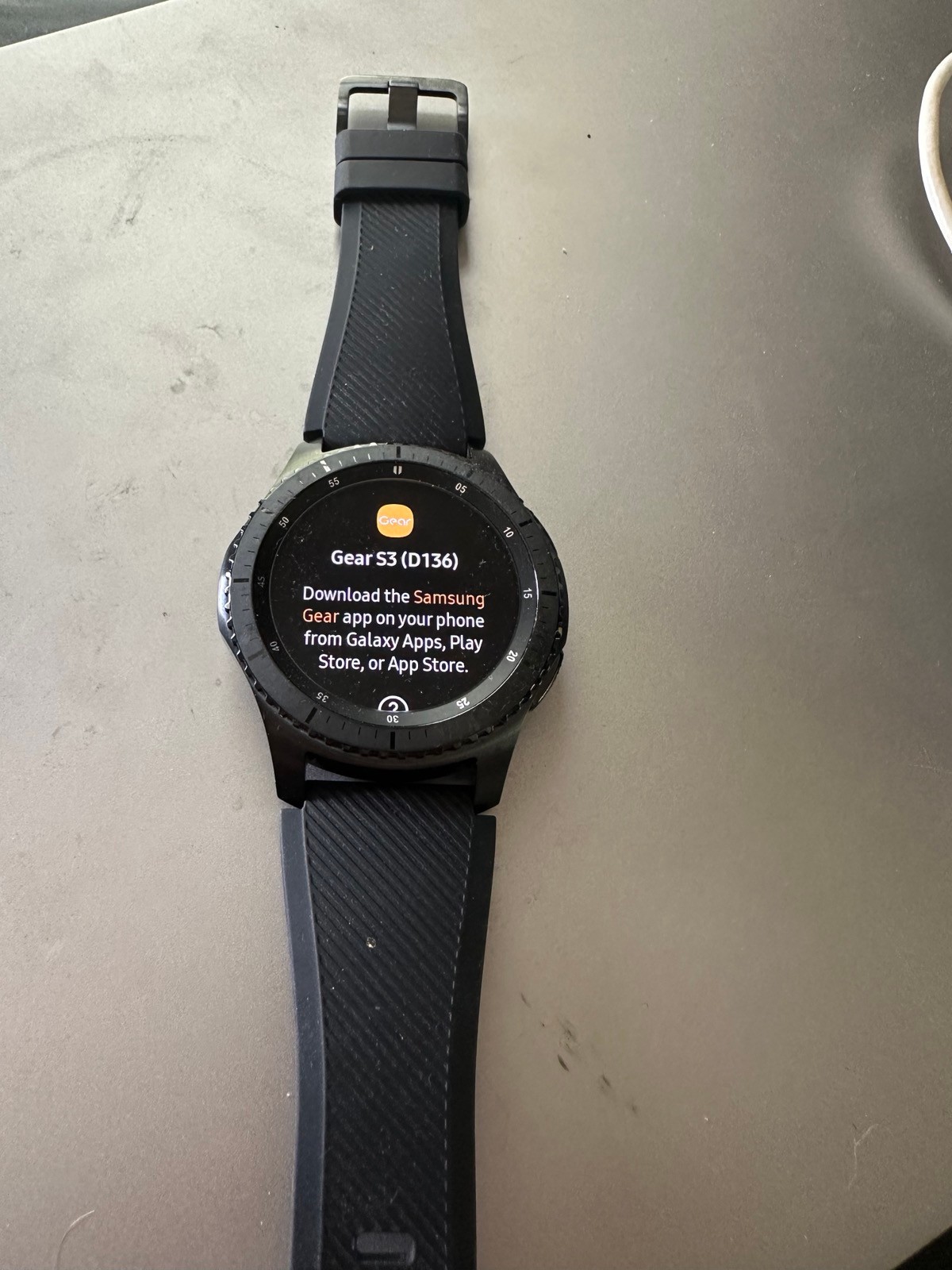 Samsung Galaxy Gear S3 Frontier Smart Watch SM R760 Bluetooth 46mm