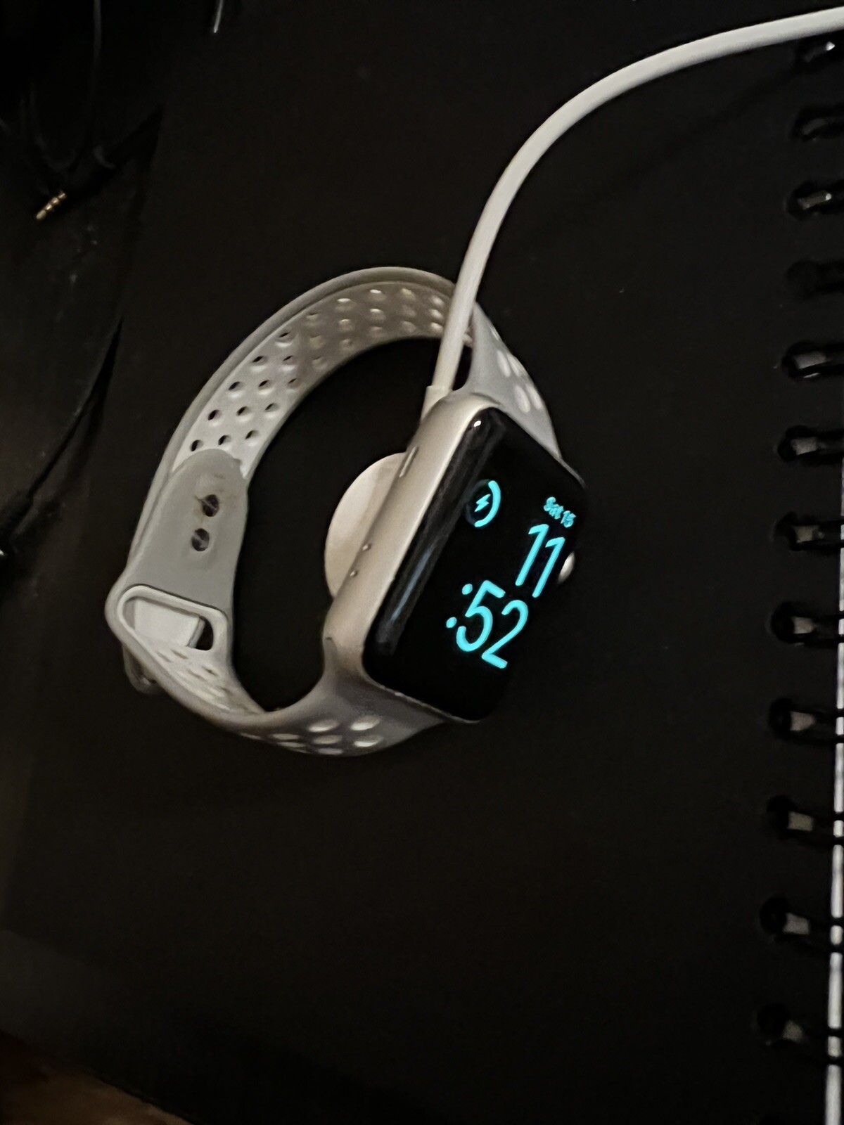 Apple MTF32LLA Watch Series 42 Mm Space Gray Aluminum With Black
