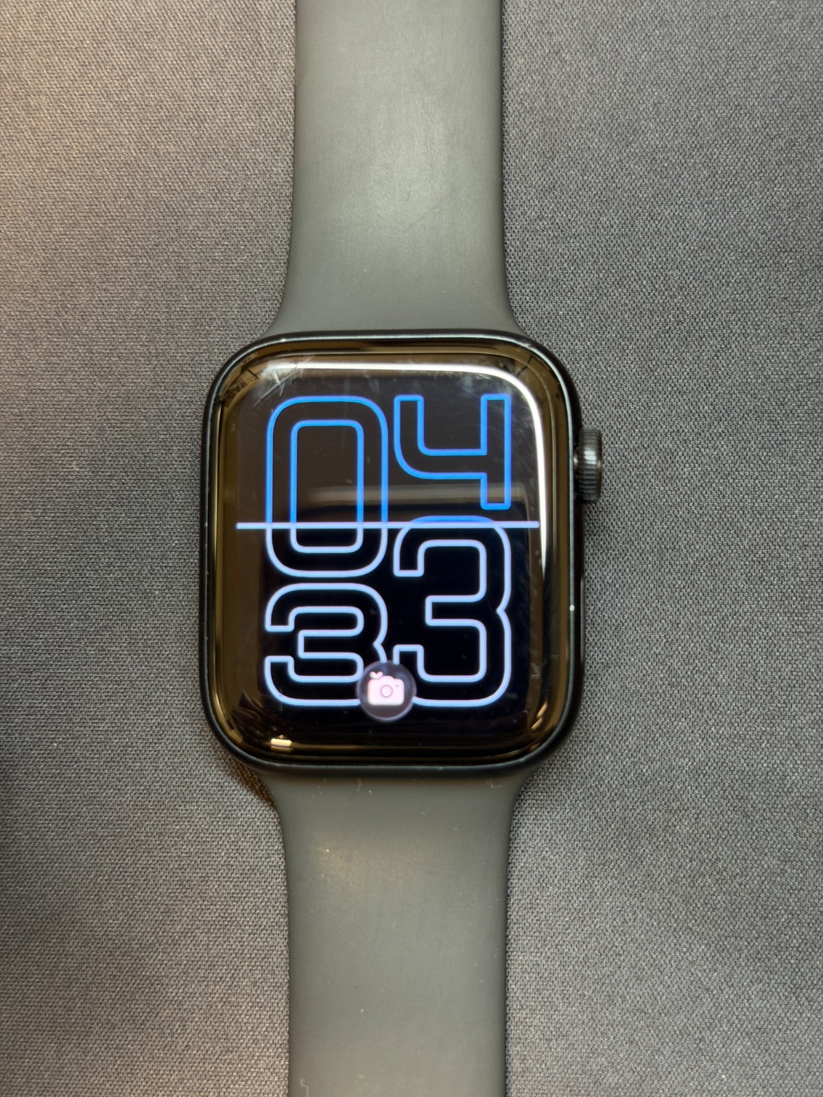 GPS Only Apple Watch SE 3 44MM Midnight Aluminum Blue Sport Band – BH 100%