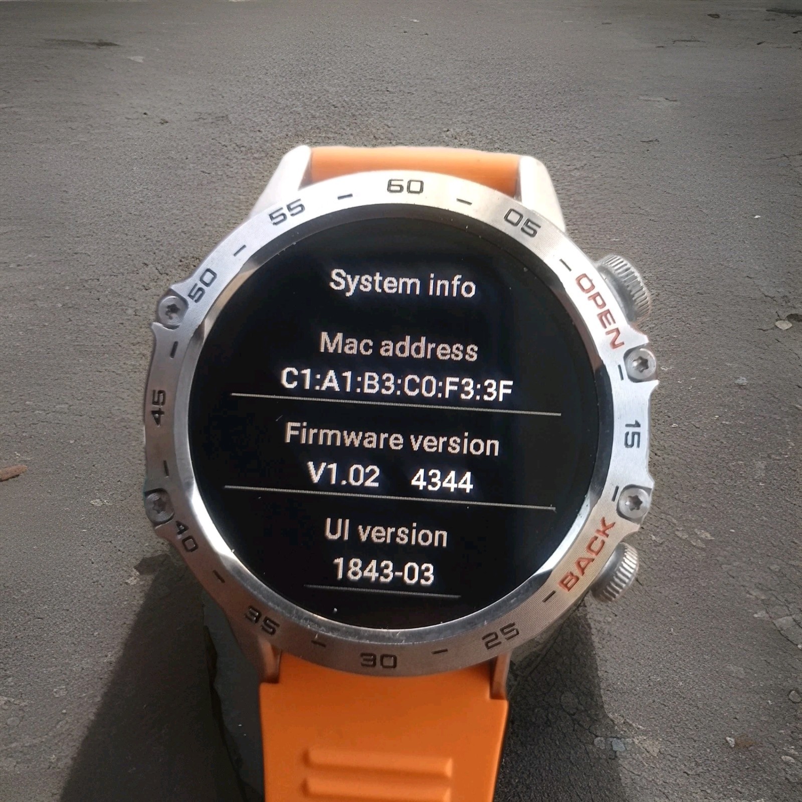 K52 Watch with Call for Android/iOS 1.39” Large IPS Sc. reen Q2P1