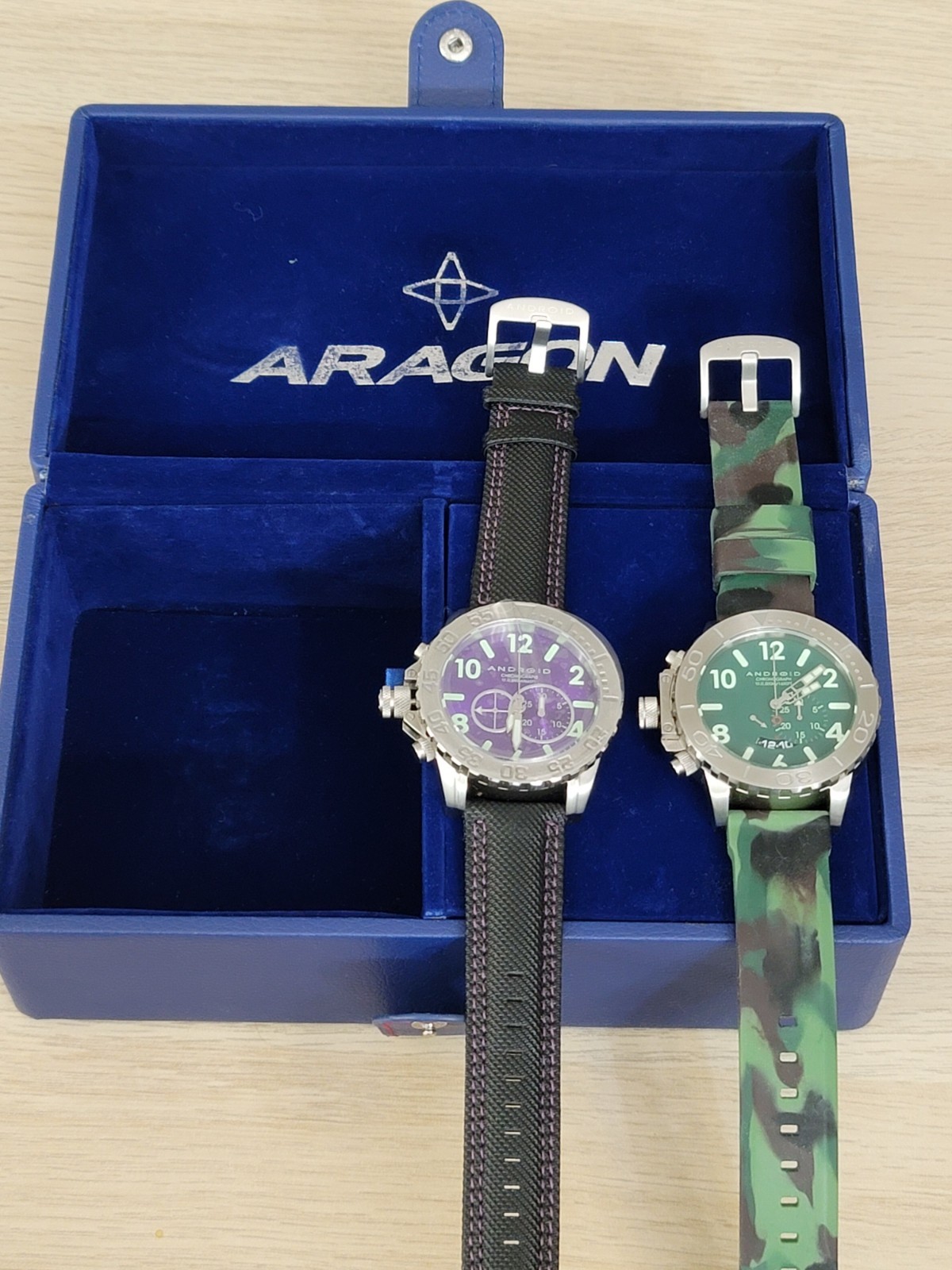 Android USA 50mm Lefty Chronograph Sport Watches