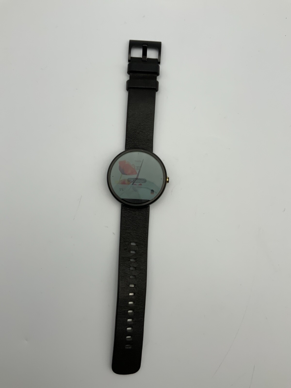 Motorola Moto 360 Sport 45mm Black Smart Watch 9734-****READ DESCRIPTION****