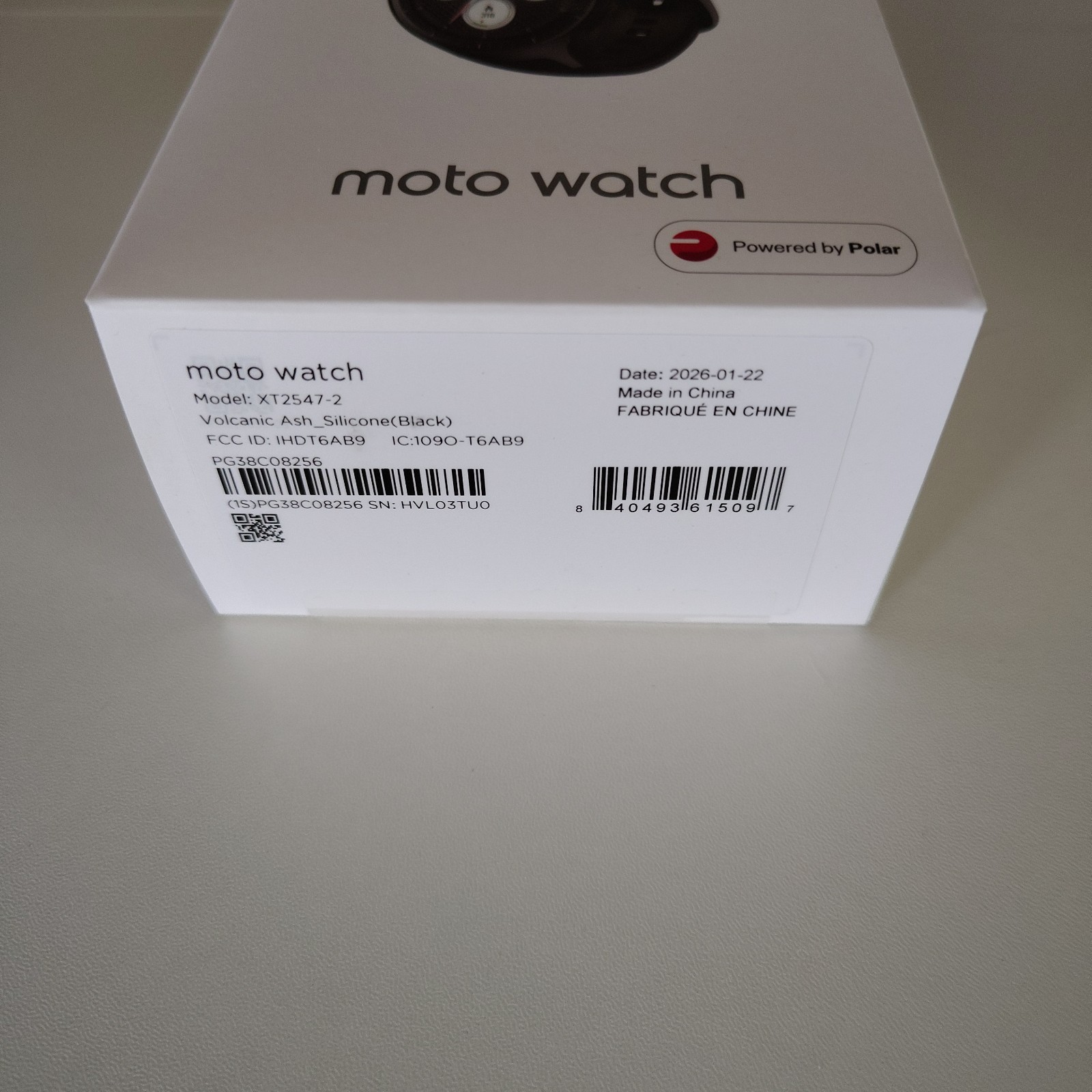 Motorola Moto Watch 2026 XT2547-2