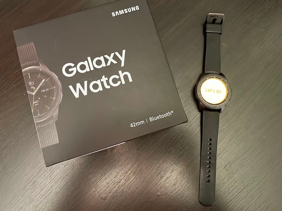 Samsung Galaxy Watch SM-R810 42mm Midnight Black (SM-R810NZKAXAR) Smart Watch